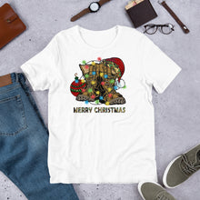 Load image into Gallery viewer, Merry Christmas Military Boots Unisex t-shirt