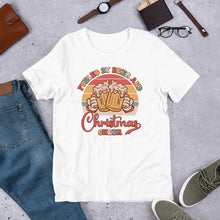Load image into Gallery viewer, Fueled By Beer and Christmas Cheer Unisex t-shirt