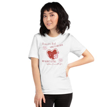 Load image into Gallery viewer, Roses Are Red My Heart Is Full Unisex t-shirt