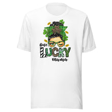 Load image into Gallery viewer, One Lucky Mama Unisex t-shirt