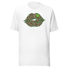 Load image into Gallery viewer, Irish Leopard Lips Unisex t-shirt