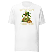 Load image into Gallery viewer, Hoppy St Paddy's It's Ribbiting Fun Unisex t-shirt