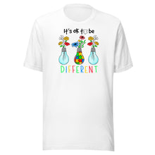 Load image into Gallery viewer, It’s Ok To Be Different Unisex t-shirt