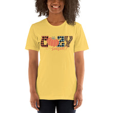 Load image into Gallery viewer, Plaid Cozy Season Unisex t-shirt