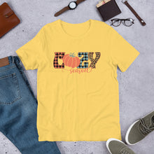 Load image into Gallery viewer, Plaid Cozy Season Unisex t-shirt