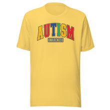 Load image into Gallery viewer, Autism Awareness College Block Unisex t-shirt
