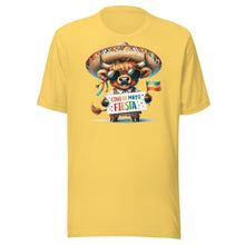 Load image into Gallery viewer, Cinco de Mayo Fiesta Highland Cow Unisex t-shirt