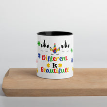 Load image into Gallery viewer, Autism Unicorn Mug with Color Inside