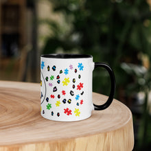 Load image into Gallery viewer, Autism Smiley Face Mug with Color Inside