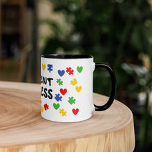 Load image into Gallery viewer, Different Not Less Autism Mug with Color Inside