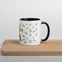 Load image into Gallery viewer, Autism Ribbons Mug with Color Inside