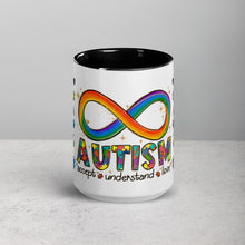 Load image into Gallery viewer, Autism Accept Understand Love Mug with Color Inside
