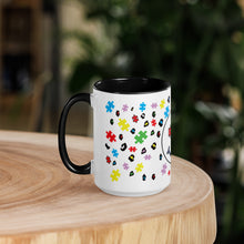 Load image into Gallery viewer, Autism Smiley Face Mug with Color Inside