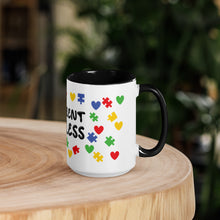 Load image into Gallery viewer, Different Not Less Autism Mug with Color Inside