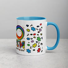 Load image into Gallery viewer, Autism Accept Understand Love Mug with Color Inside