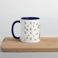 Load image into Gallery viewer, Autism Ribbons Mug with Color Inside