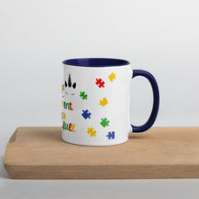 Load image into Gallery viewer, Autism Unicorn Mug with Color Inside