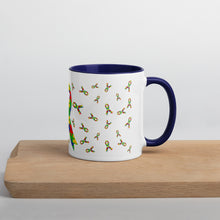 Load image into Gallery viewer, Autism Ribbons Mug with Color Inside