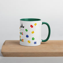 Load image into Gallery viewer, Autism Unicorn Mug with Color Inside