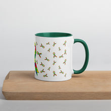 Load image into Gallery viewer, Autism Ribbons Mug with Color Inside