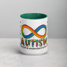 Load image into Gallery viewer, Autism Accept Understand Love Mug with Color Inside