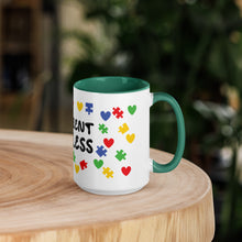 Load image into Gallery viewer, Different Not Less Autism Mug with Color Inside