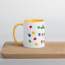 Load image into Gallery viewer, Autism Unicorn Mug with Color Inside
