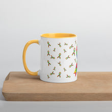 Load image into Gallery viewer, Autism Ribbons Mug with Color Inside