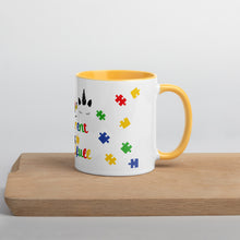 Load image into Gallery viewer, Autism Unicorn Mug with Color Inside