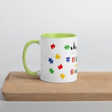 Load image into Gallery viewer, Autism Unicorn Mug with Color Inside