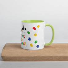 Load image into Gallery viewer, Autism Unicorn Mug with Color Inside