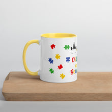 Load image into Gallery viewer, Autism Unicorn Mug with Color Inside