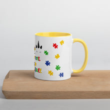 Load image into Gallery viewer, Autism Unicorn Mug with Color Inside