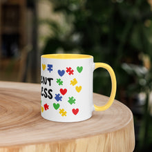 Load image into Gallery viewer, Different Not Less Autism Mug with Color Inside