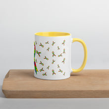 Load image into Gallery viewer, Autism Ribbons Mug with Color Inside