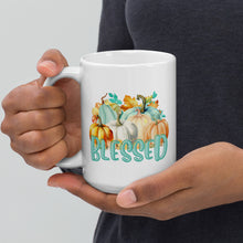 Load image into Gallery viewer, Fall Blessed White Mug