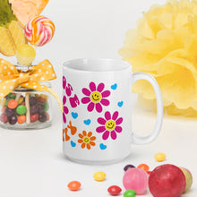 Load image into Gallery viewer, Choose Happy White glossy mug