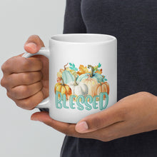 Load image into Gallery viewer, Fall Blessed White Mug