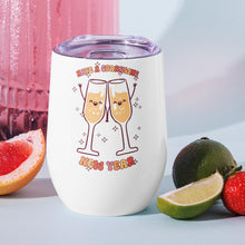 Load image into Gallery viewer, Have a Sparkling New Year Wine tumbler