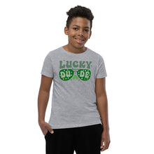 Load image into Gallery viewer, Lucky Dude Youth Short Sleeve T-Shirt