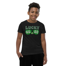 Load image into Gallery viewer, Lucky Dude Youth Short Sleeve T-Shirt