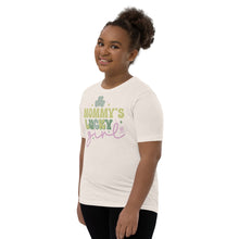 Load image into Gallery viewer, Mommy's Lucky Girl Youth Short Sleeve T-Shirt