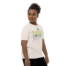 Load image into Gallery viewer, Mommy's Lucky Girl Youth Short Sleeve T-Shirt