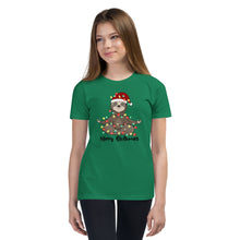 Load image into Gallery viewer, Merry Slothmas Youth Short Sleeve T-Shirt
