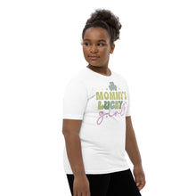 Load image into Gallery viewer, Mommy's Lucky Girl Youth Short Sleeve T-Shirt