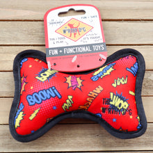 Load image into Gallery viewer, Toss & Play Fabric Dog Toy