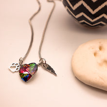 Load image into Gallery viewer, Gone But Not Forgotten Remembrance Necklace
