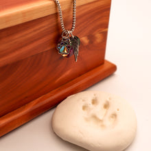 Load image into Gallery viewer, Gone But Not Forgotten Remembrance Necklace