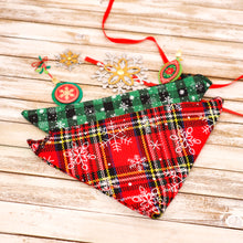 Load image into Gallery viewer, Classic Christmas Bandanas (Set of 2)