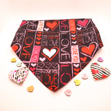 Load image into Gallery viewer, Pet Love Bandanas